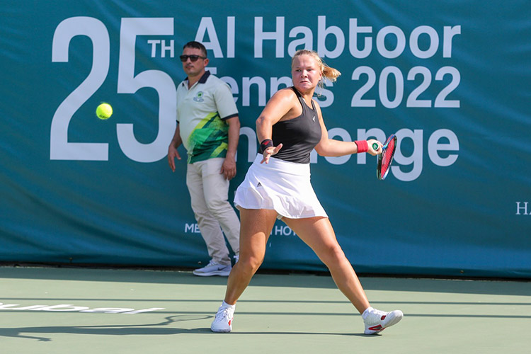 Shnaider, Sramkova secure spots in 25th  Al Habtoor Tennis Challenge quarters 