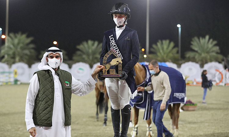 Germany’s Pohl steals show at Sharjah International Show Jumping Championship