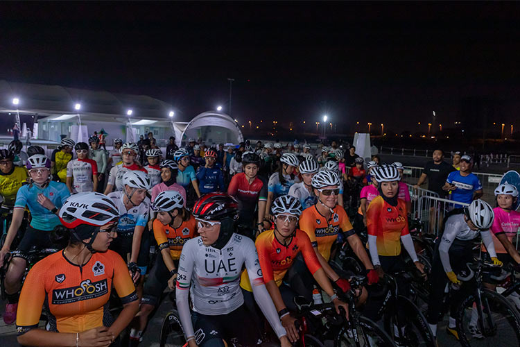 Sheikha Madiya wins Emirati Amateur Women's title at NAS Cycling Championship