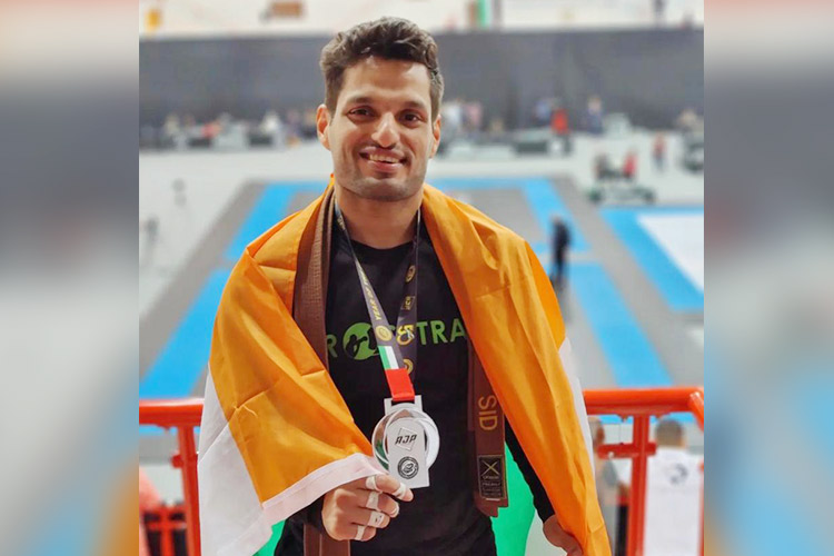 India's only competitive BJJ Brown Belt athlete, Siddharth scripts history after breaking into top 10