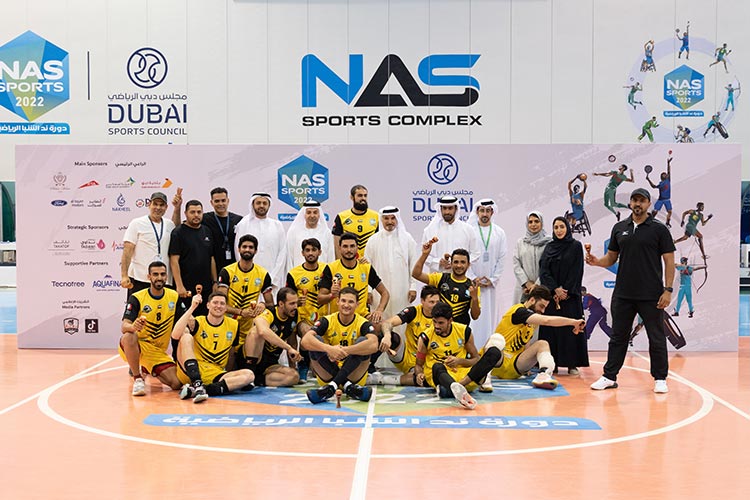 Hudda, Qaisi win Intermediate title at Padel event; Fohood Zabeel finish third in Volleyball C’ship