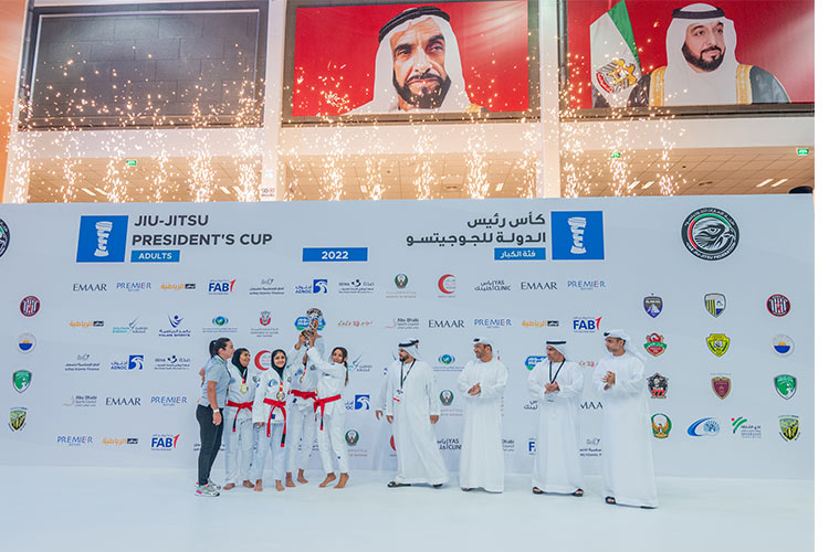  Baniyas dominate men’s and women’s  events at Jiu-Jitsu President’s Cup