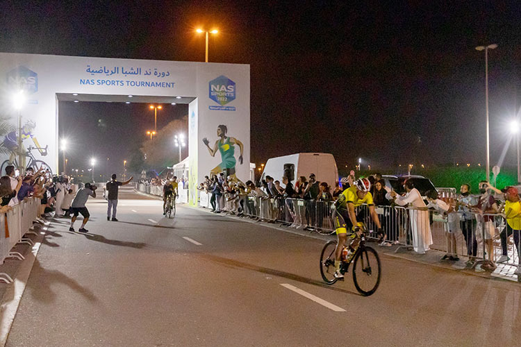 Benouzeh wins Men’s Open title at NAS Cycling Championship; UAE storm into Gulf Padel Cup semis