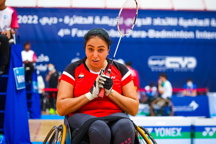 Egypt's Shaimaa eyes history after reaching 4th Fazza Dubai Para Badminton semi-finals