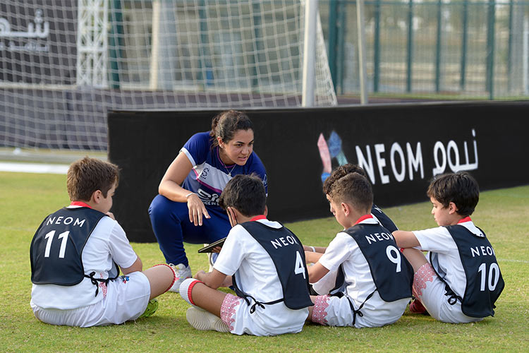 Neom’s Shuhub Community Programme to develop next generation of Saudi football talent