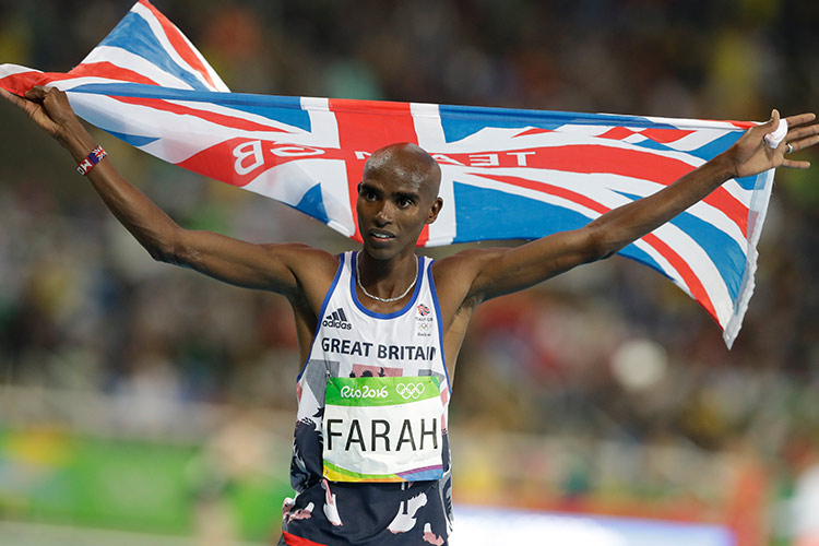 UK Olympic great Mo Farah says he was trafficked as a child