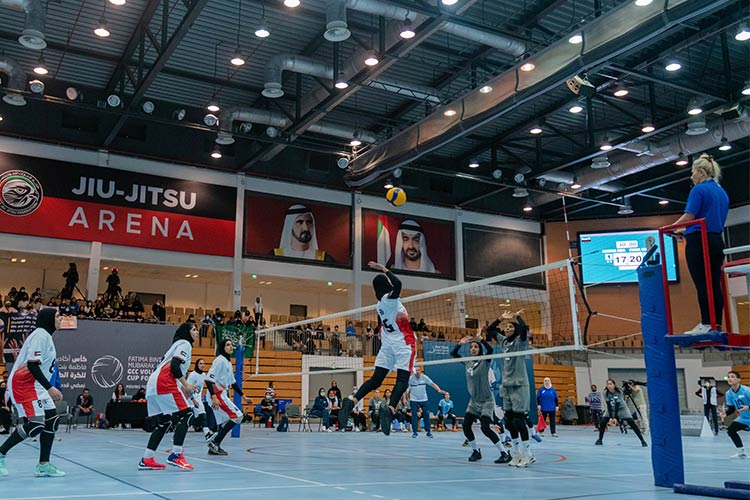 FBMA, Sharjah Women’s Sports teams shine on opening day of GCC Volleyball Cup for Ladies 