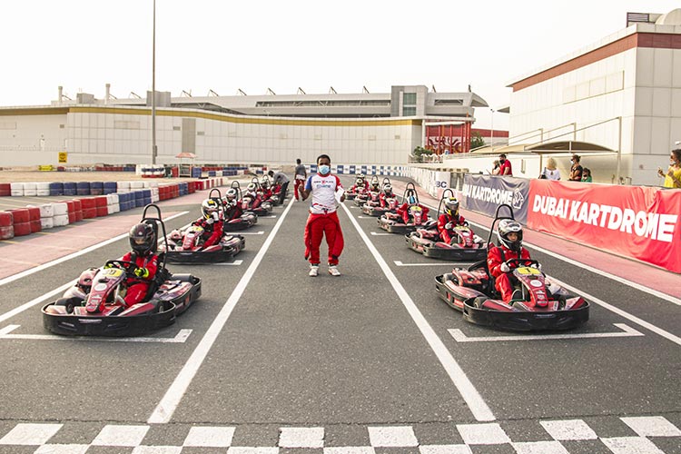 Dubai Autodrome launches new karting course to help develop future racing drivers