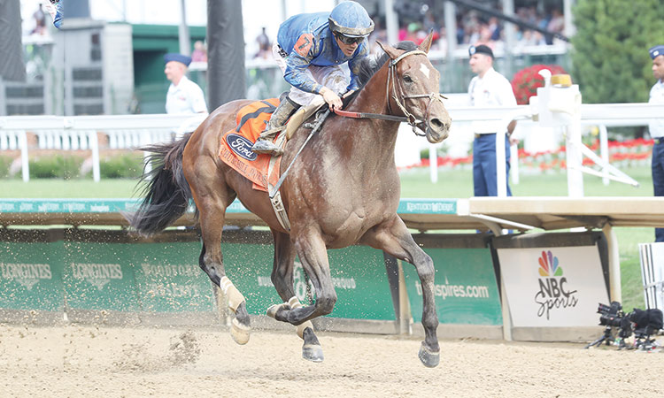 Cody’s Wish wins G2 Vosburgh Stakes