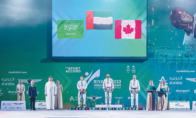 Kubaisi, Suwaidi secure gold for UAE  at World Combat Games in Riyadh