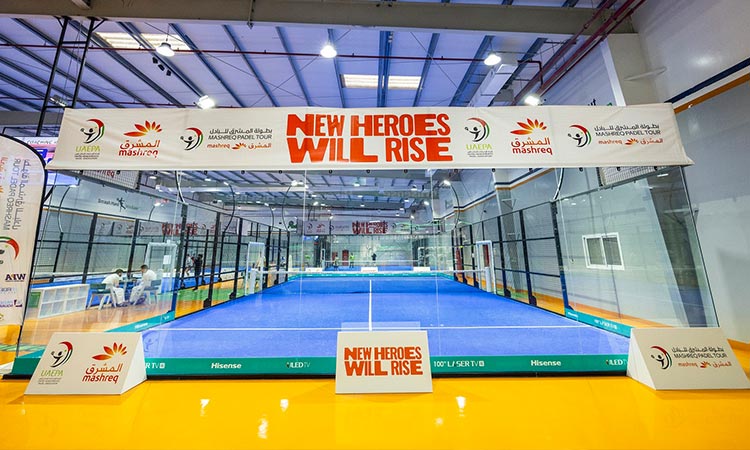 Sixth round of Mashreq Padel Tour to be held in Abu Dhabi next week