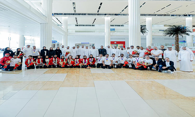 UAE jiu-jitsu stars get hero’s welcome at Dubai Airport after historic Asian Games triumph 