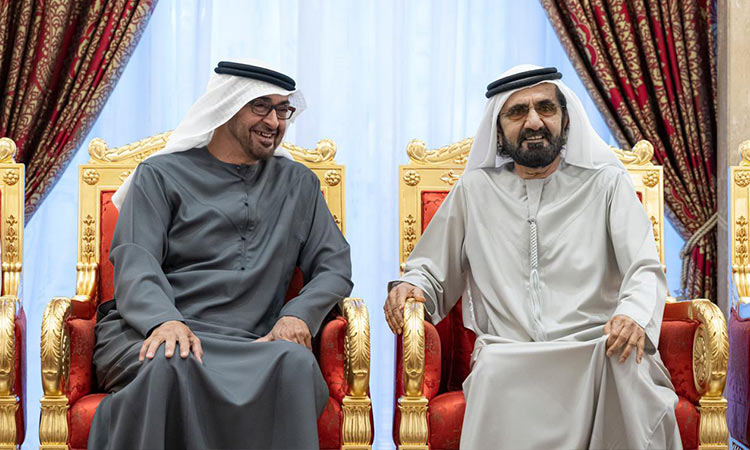 Sheikh Mohammed hosts Iftar for Sheikh Mohamed Bin Zayed