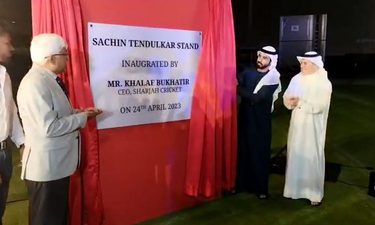 Sharjah Cricket Council celebrates Sachin birthday in style