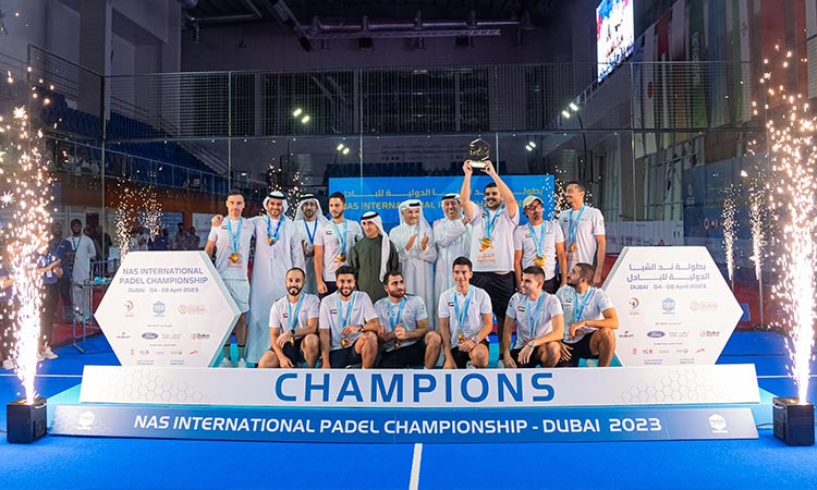 VIDEO: Dominant UAE win inaugural NAS international Padel Championship title