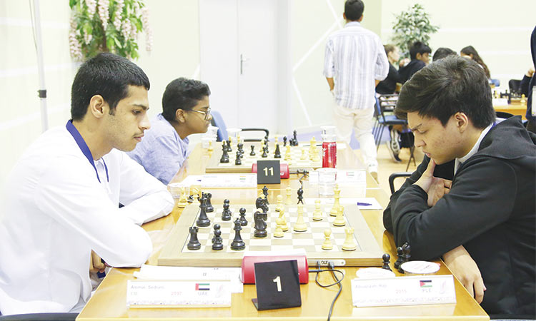 Chithambaram grabs solo lead at  Dubai Open Chess Tournament