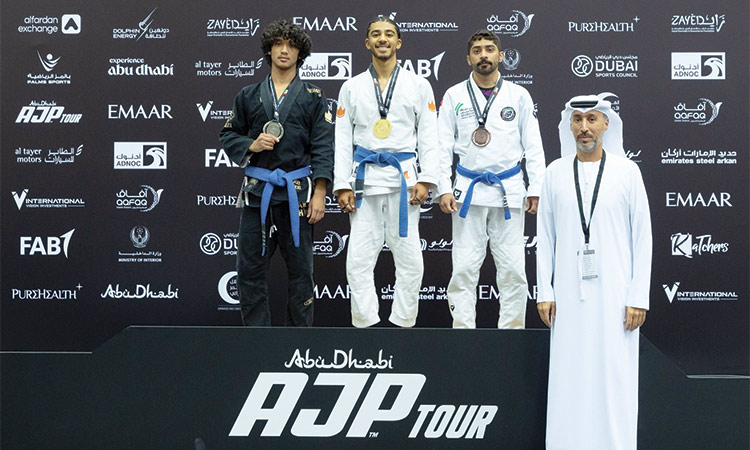 Sharjah Self-Defense Sports Club  win AJP Tour Jiu-Jitsu Championship title