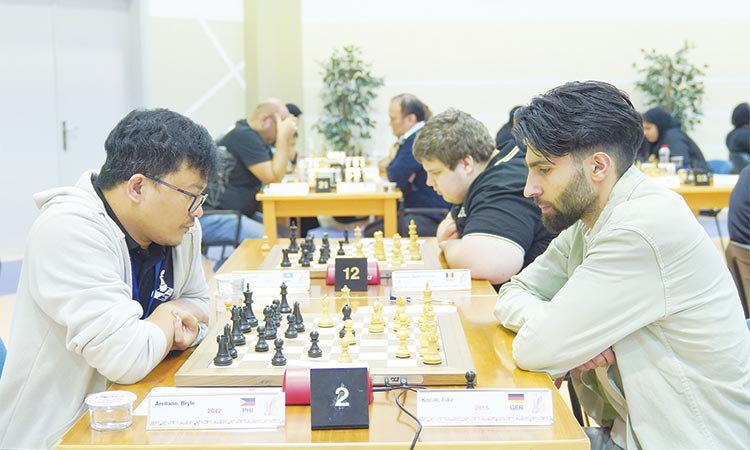 Yu shares lead at Dubai Open Chess Tournament