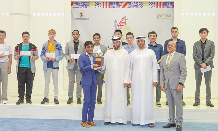 Chithambaram seals rare back-to-back  title wins at Dubai Open Chess Tournament