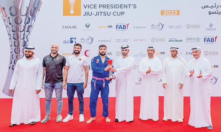 Mansoor crowns Vice President’s  Jiu-Jitsu Cup champions in Dubai