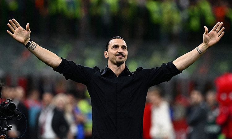 VIDEO: Attacking icon Ibrahimovic says goodbye to football