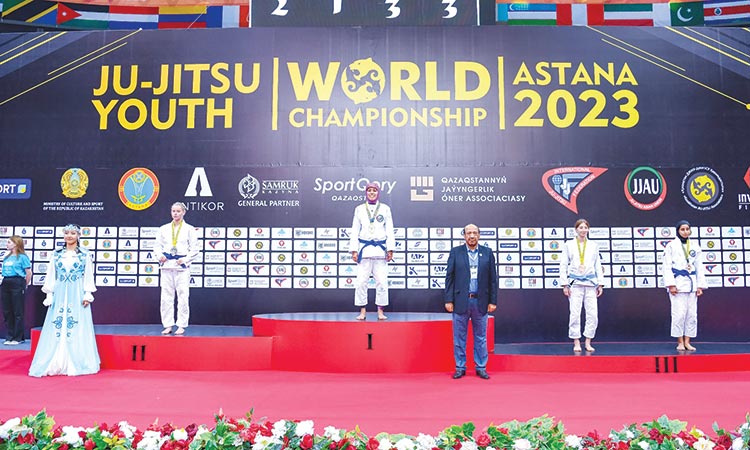 Rich haul of medals for UAE at JJIF  World Championship in Kazakhstan