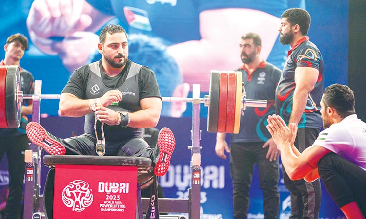 Jordan’s Khattab sets new record  at World Powerlifting Championships