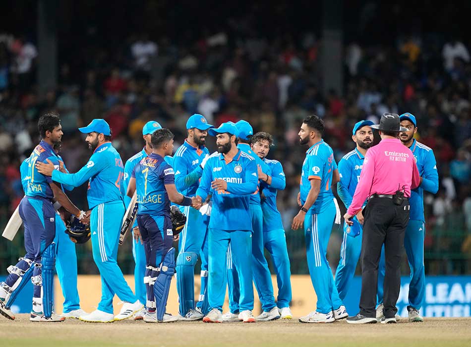 India reach Asia Cup final with a 41-run win over Sri Lanka