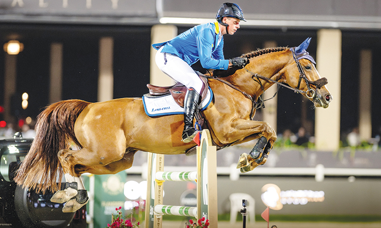 Natsis, Kirbi and Ahlmann shine   on Day 2 of Al Shira’aa Horse Show