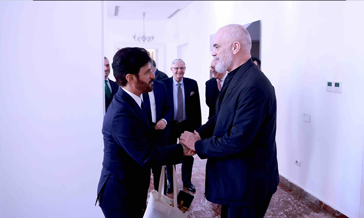 Ben Sulayem discusses ways of developing motorsports, mobility with Albanian PM