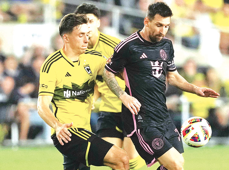 Messi scores   brace as Miami clinch first-ever MLS Supporters’ Shield title