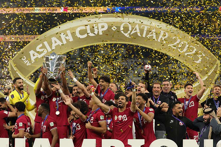 Qatar beat Jordan to retain Asian Cup with Afif hat-trick