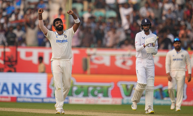 Bumrah's six-wicket haul and Jaiswal's 209 put India in charge of 2nd Test against England