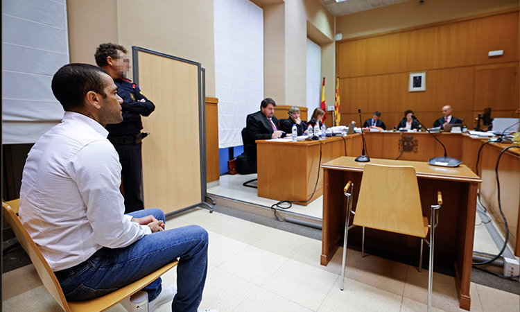 Brazilian soccer star Dani Alves goes on trial for sexual assault after a year in a Spanish jail