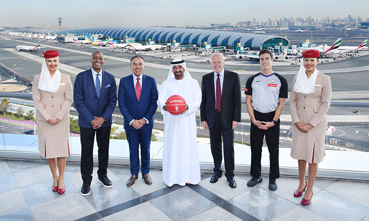 Emirates is Global Airline Partner of National Basketball Association