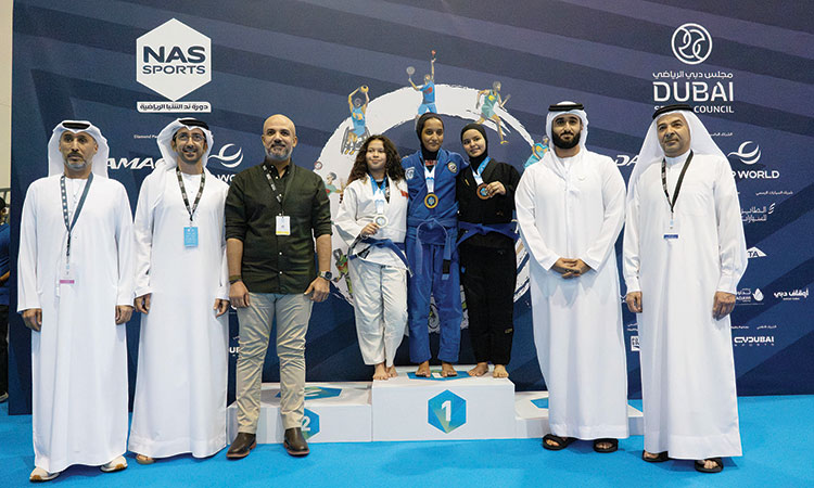 UAE athletes grab 12 medals in jiu-jitsu competition at NAS Sports Tournament