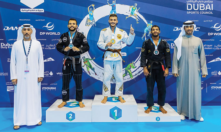 UAE and Brazilian athletes impress  at Jiu-Jitsu event of NAS Tournament