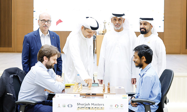 Indian Grandmaster Chithambaram maintains lead at Sharjah Masters