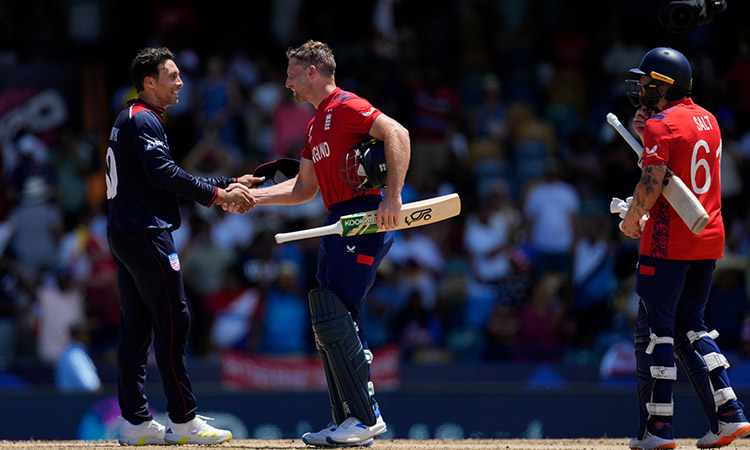 Jordan, Buttler star as England thrash USA to reach T20 World Cup semi-finals