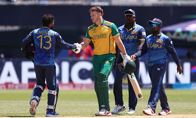 Nortje takes 4-7 as South Africa beat Sri Lanka by 6 wickets in T20 World Cup