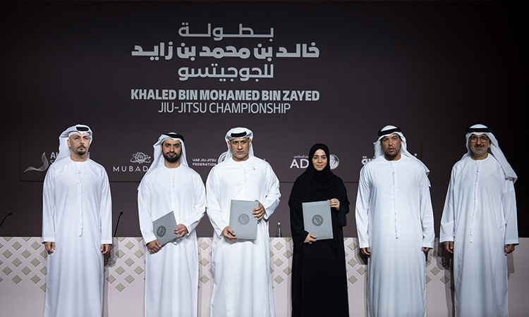 UAEJJF launches Khaled Bin Mohamed  Bin Zayed Jiu-Jitsu Championship