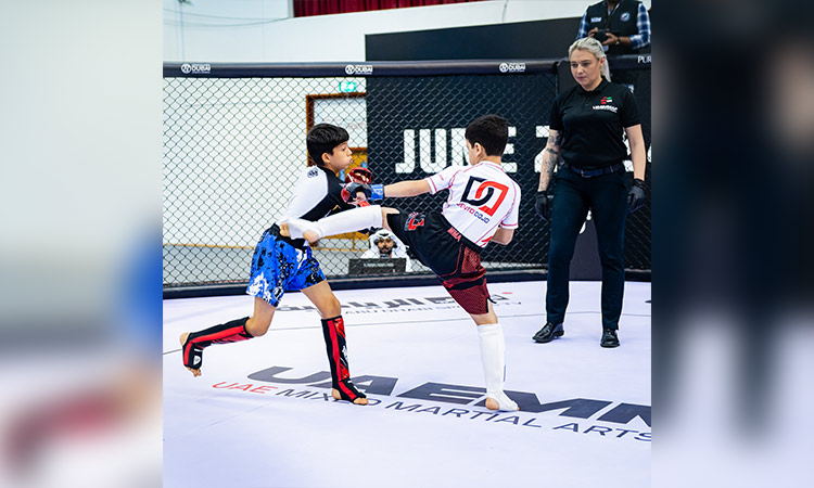 Young athletes impress at Youth MMA Championship held in Shabab Al Ahli club