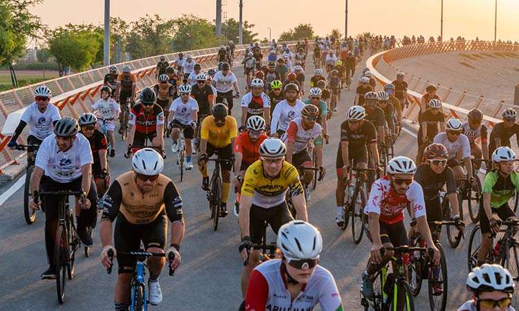 More than 700 participated in the  World Bicycle Day in Abu Dhabi