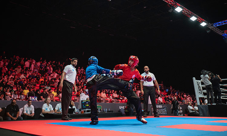 UAE Youth Kickboxing Championship starts with participation of 571 athletes