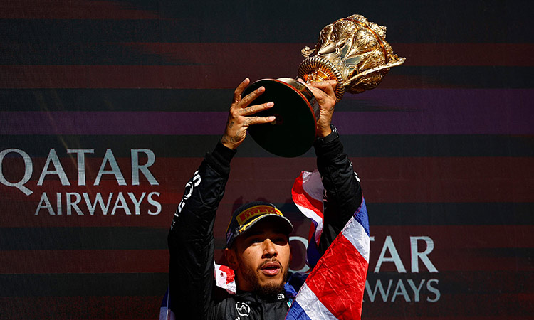 Hamilton wins British Grand Prix to end three-year drought