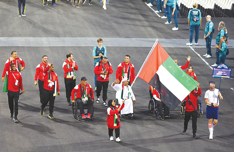 UAE Paralympic team kick off  Paris Games campaign today