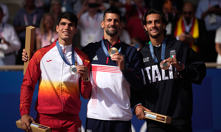 Djokovic wins his first Olympic gold medal, beats Alcaraz in final