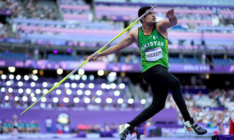 Nadeem wins Olympic javelin gold in historic first for Pakistan