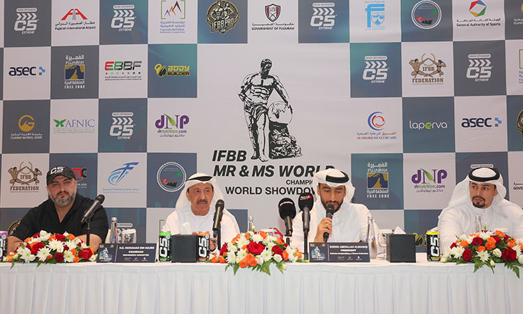 IFBB Mr and Ms World Championship returns to Fujairah in October