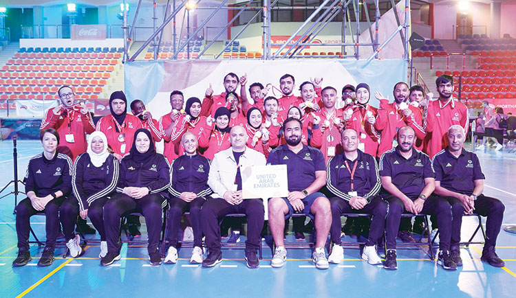 Special Olympics UAE athletes   bag 15 medals at Malta Games